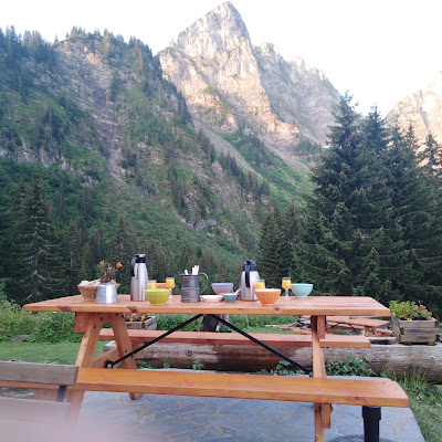 Refuge des Tinderets à Abondance : plat photographié par Nathalie Lhermenier