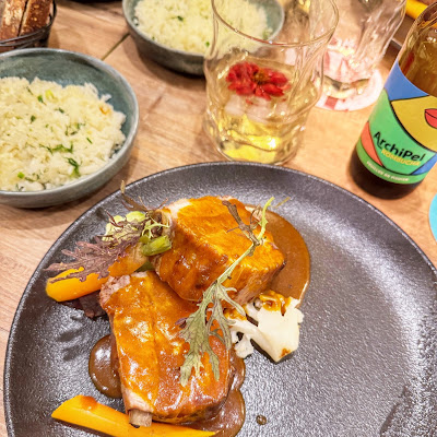 Plat servi chez NUANCE - Cuisine du Monde, photographié par Salomé - Mes Boissons