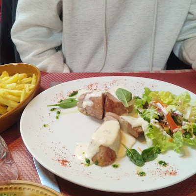 Plat servi chez Restaurant La Marmotte, photographié par gerard Etienne