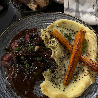 Plat servi chez The Craic, photographié par Jade Bruyas