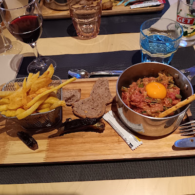 Plat servi chez Restaurant la mangeoire Annecy, photographié par Sylvie Carrola