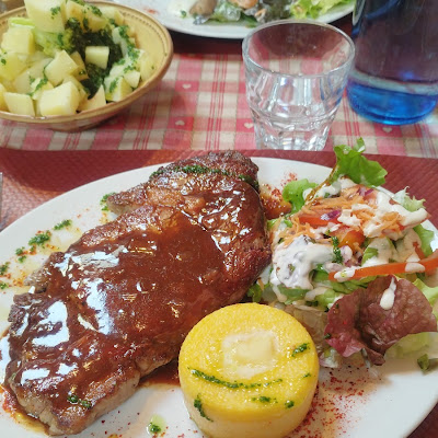 Restaurant La Marmotte à Le Grand-Bornand : plat photographié par gerard Etienne